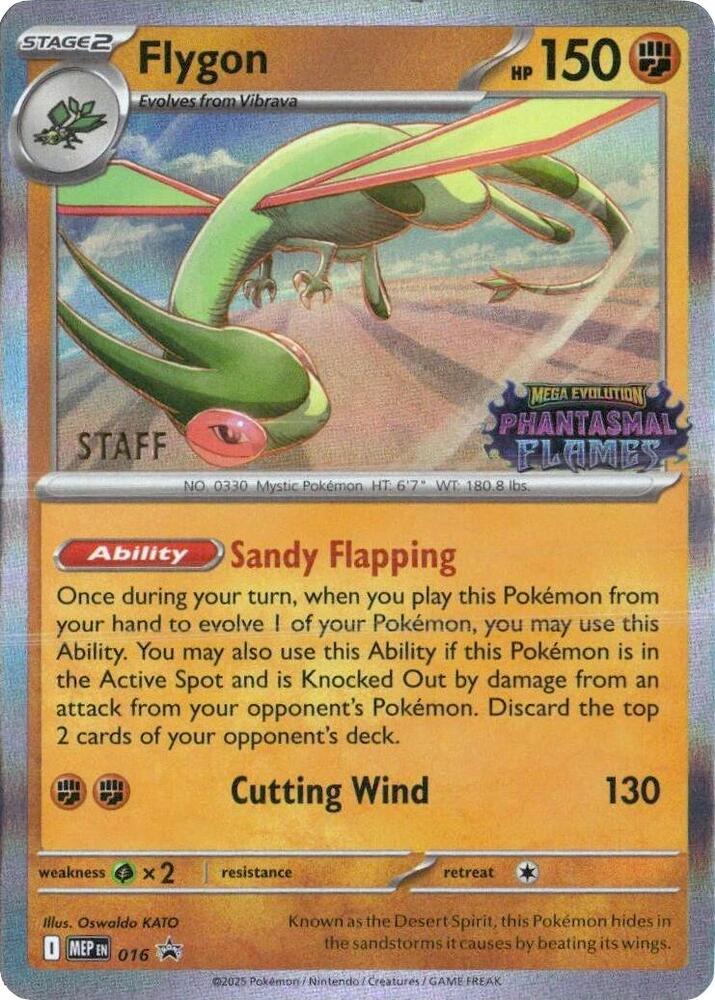 Flygon (Prerelease) [Staff]