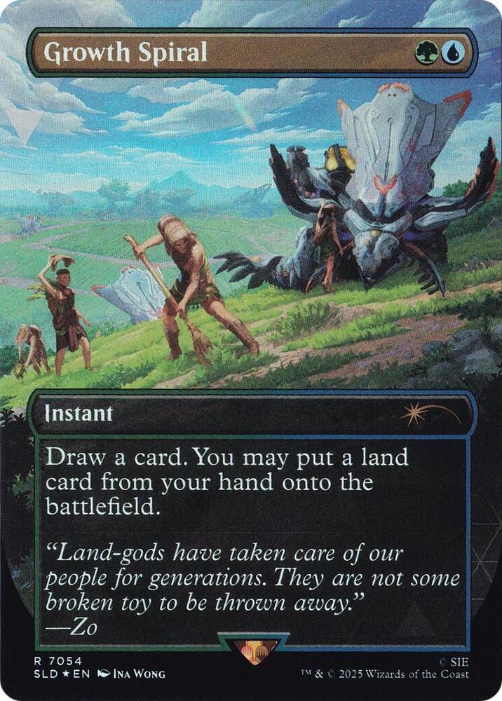 Growth Spiral (7054) (Rainbow Foil)