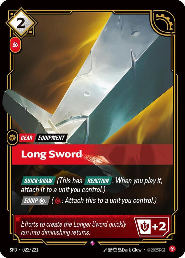 Long Sword - Riftbound: League of Legends TCG