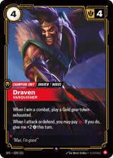 Draven - Vanquisher - Riftbound: League of Legends TCG