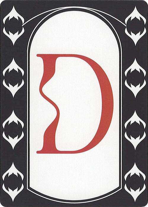 Letter Card - D