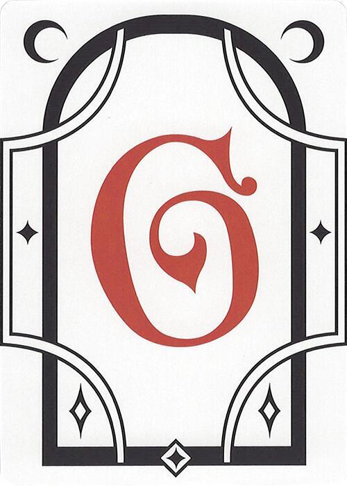 Letter Card - G