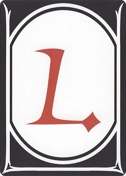 Letter Card - L