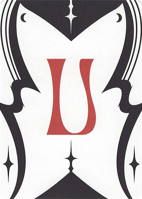 Letter Card - U