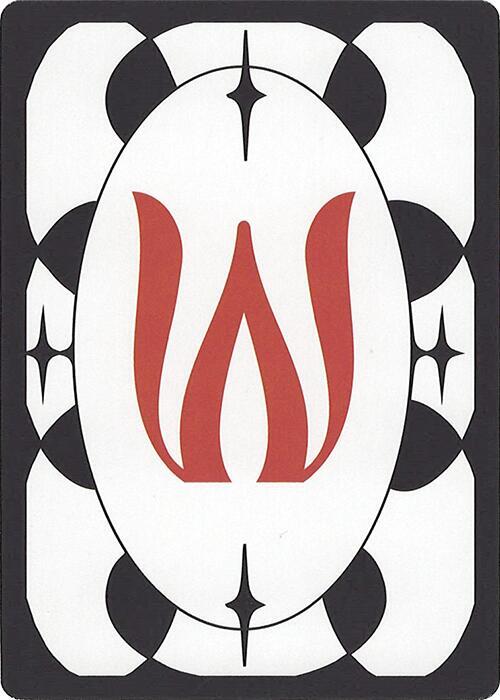 Letter Card - W