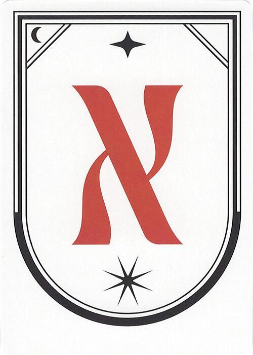 Letter Card - X