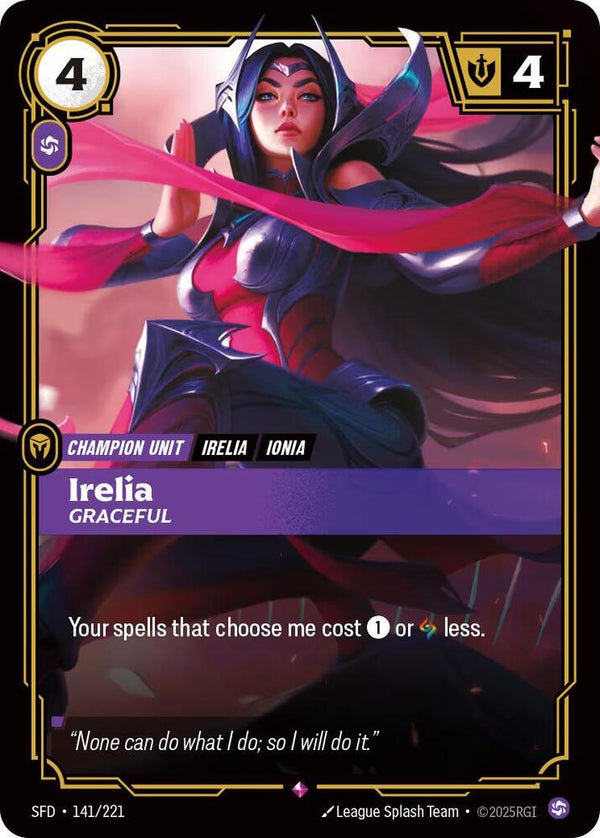 Irelia - Graceful - Riftbound: League of Legends TCG