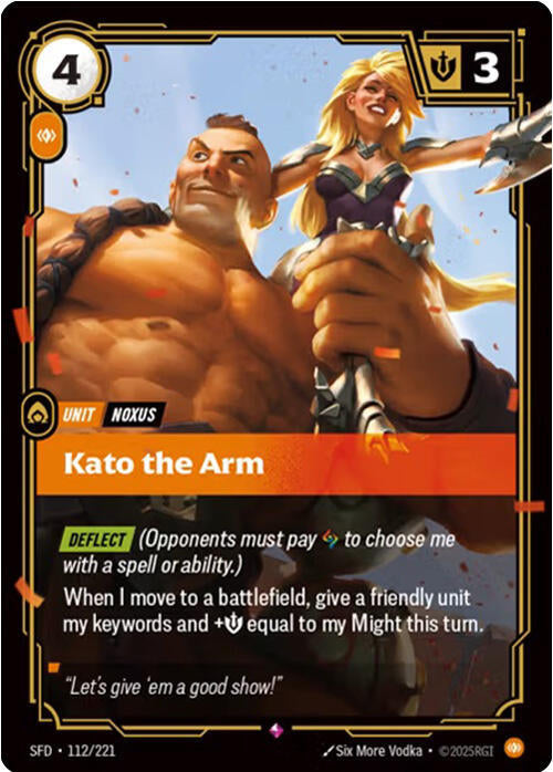 Kato the Arm - Riftbound: League of Legends TCG