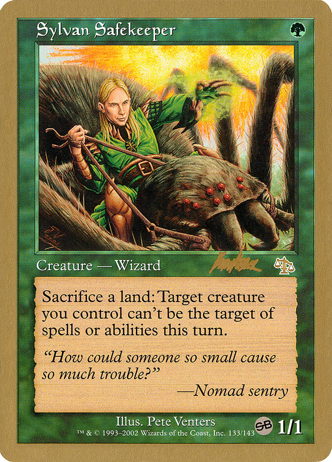 Sylvan Safekeeper - 2002 Brian Kibler (JUD) (SB)