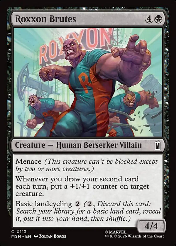 Roxxon Brutes - Magic: The Gathering