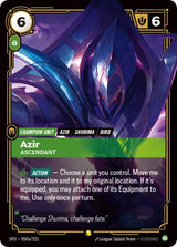 Azir - Ascendant (Alternate Art) - Riftbound: League of Legends TCG