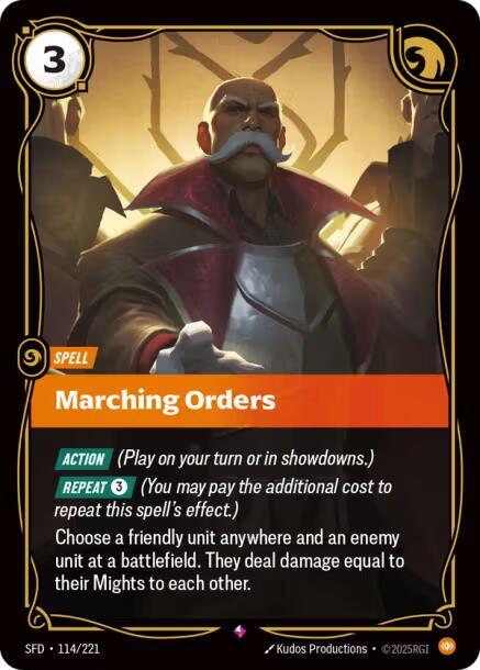 Marching Orders - Riftbound: League of Legends TCG