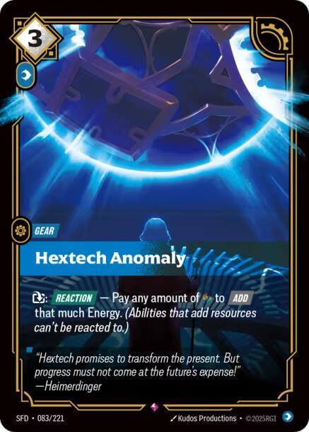 Hextech Anomaly - Riftbound: League of Legends TCG
