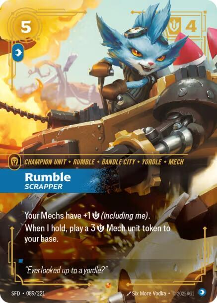 Rumble - Scrapper - Riftbound: League of Legends TCG