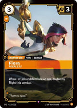 Fiora - Peerless - Riftbound: League of Legends TCG
