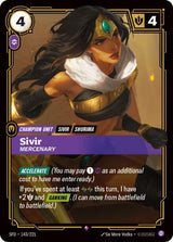 Sivir - Mercenary - Riftbound: League of Legends TCG