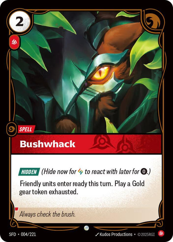 Bushwhack - Riftbound: League of Legends TCG