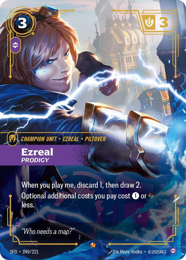 Ezreal - Prodigy - Riftbound: League of Legends TCG