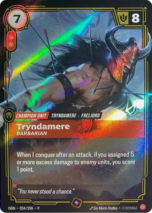 Tryndamere - Barbarian - Riftbound: League of Legends TCG