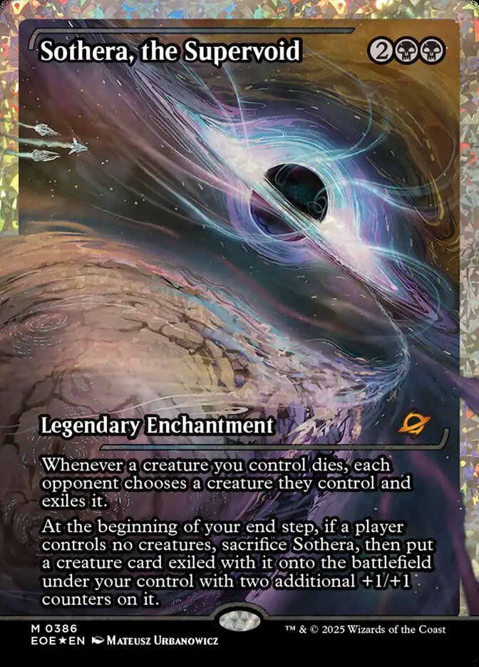 Sothera, the Supervoid (Showcase) (Fracture Foil)