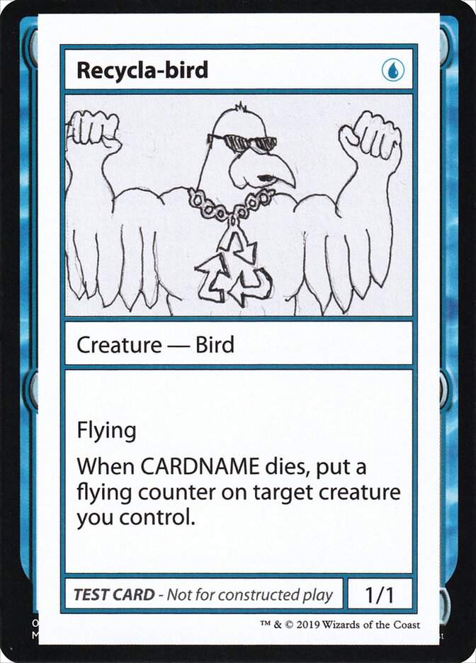Recycla-bird (No PW Symbol)