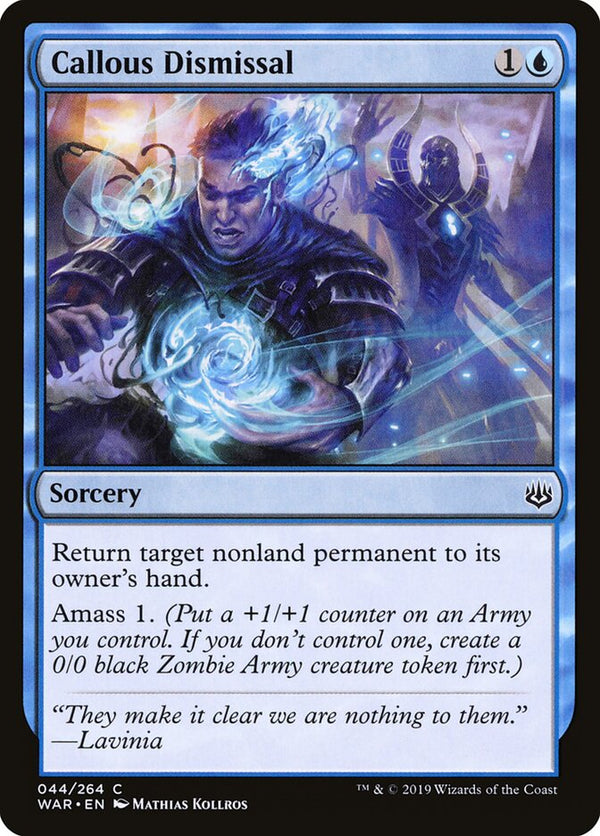 Callous Dismissal - Magic: The Gathering