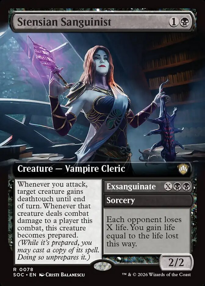 Stensian Sanguinist (Extended Art)
