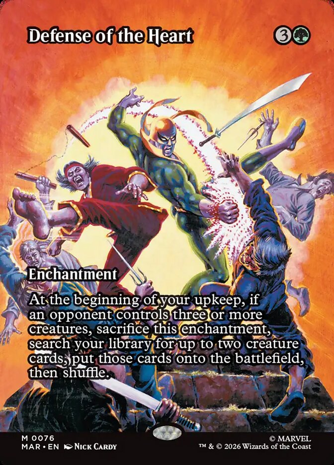 Defense of the Heart (Borderless)