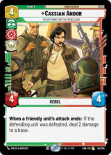 Cassian Andor - Everything for the Rebellion - Star Wars Unlimited
