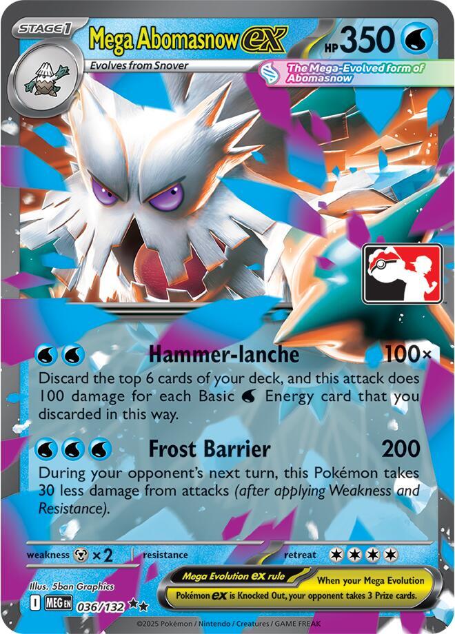Mega Abomasnow ex - 036/132