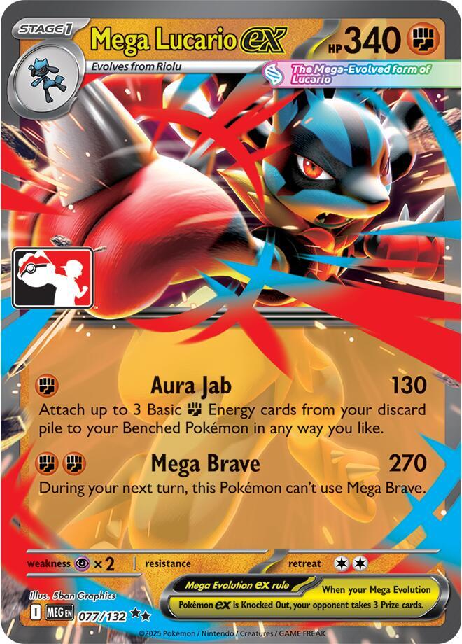 Mega Lucario ex - 077/132