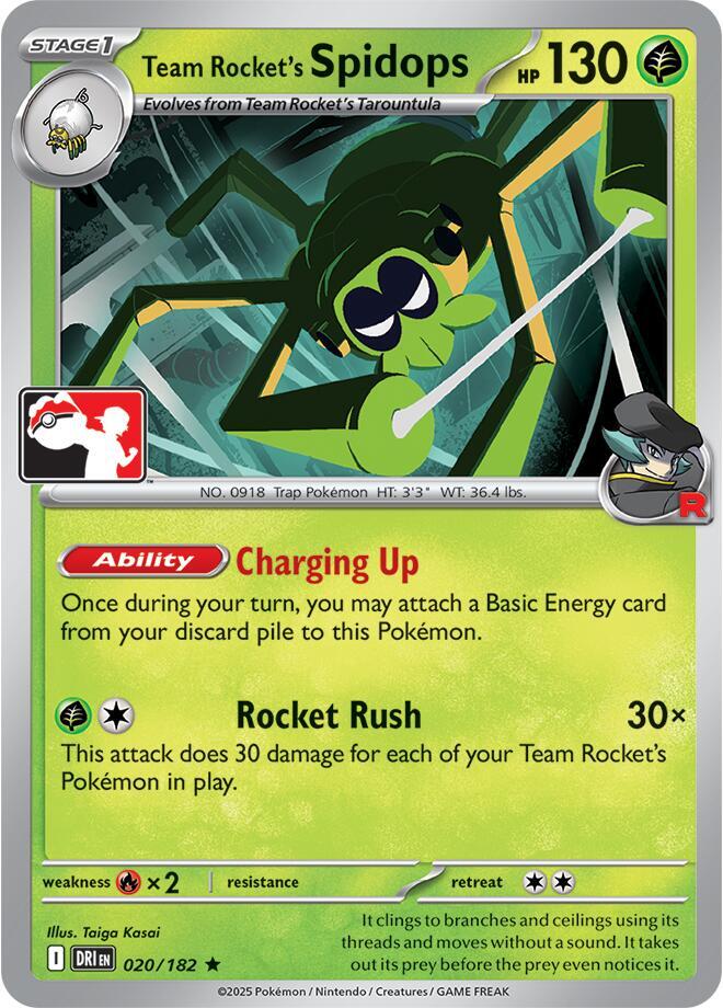 Team Rocket's Spidops - 020/182