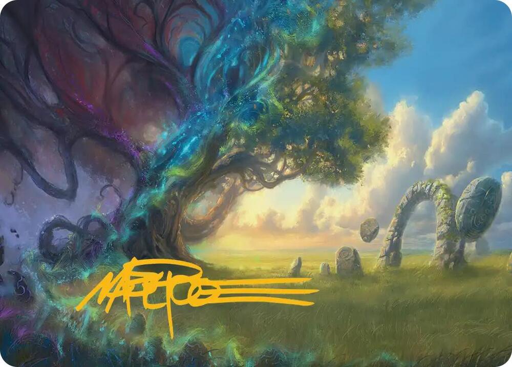 Morningtide's Light Art Card (Gold-Stamped Signature)