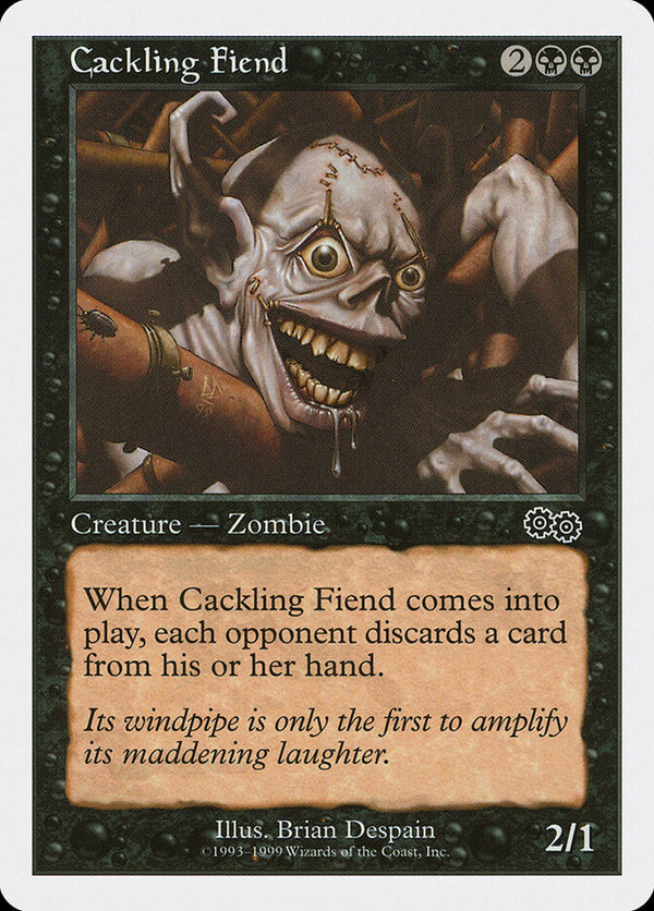 Cackling Fiend - Magic: The Gathering