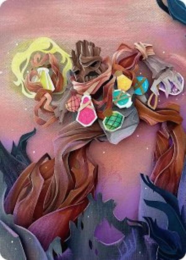 Painter's Servant Art Card