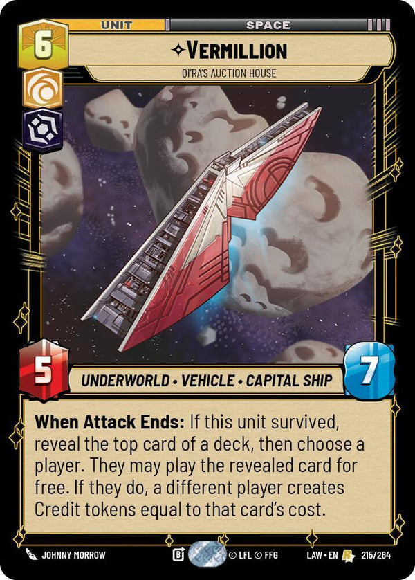 Vermillion - Qi'Ra's Auction House - Star Wars Unlimited