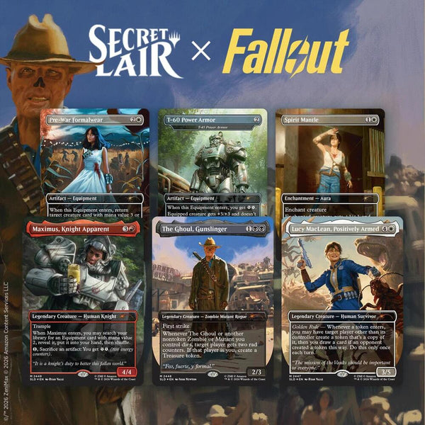 Secret Lair Drop: Secret Lair x Fallout: Beyond Vault 33 - Non-Foil Edition - Magic: The Gathering