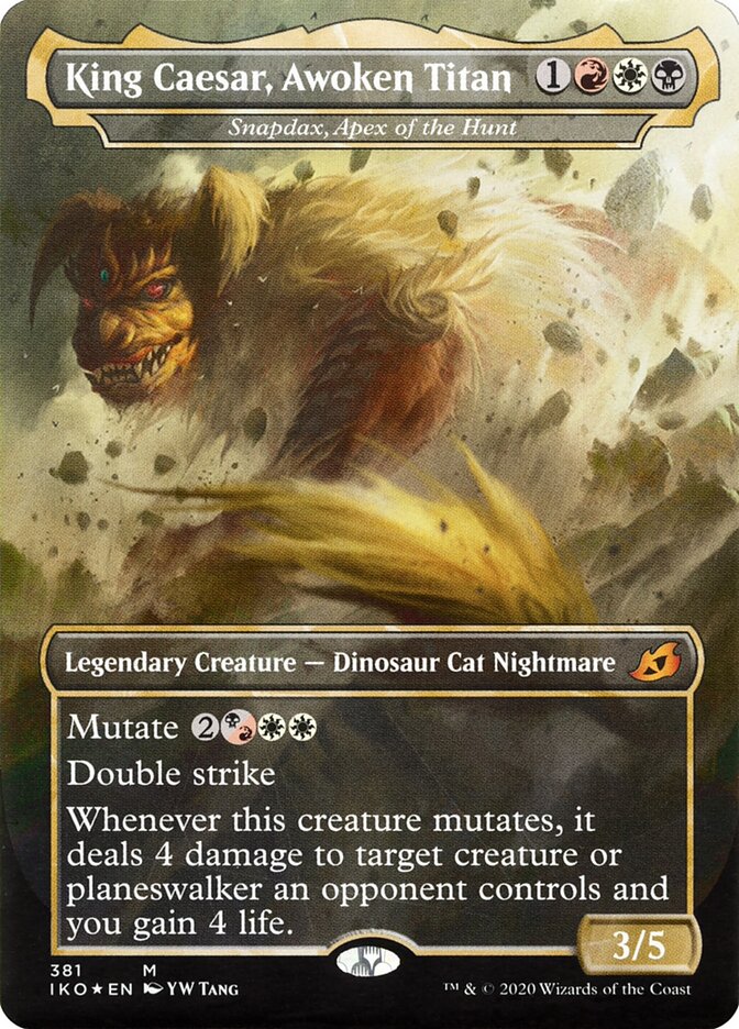 King Caesar, Awoken Titan - Snapdax, Apex of the Hunt