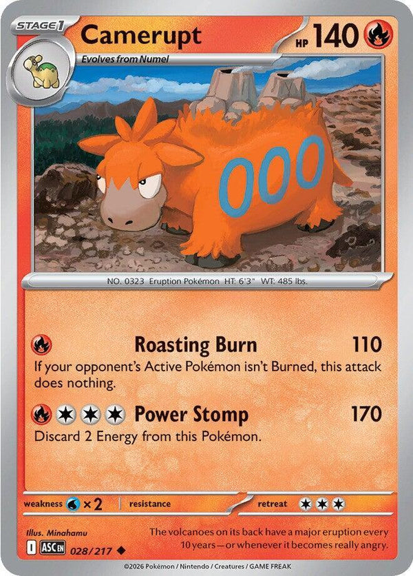 Camerupt - Pokémon