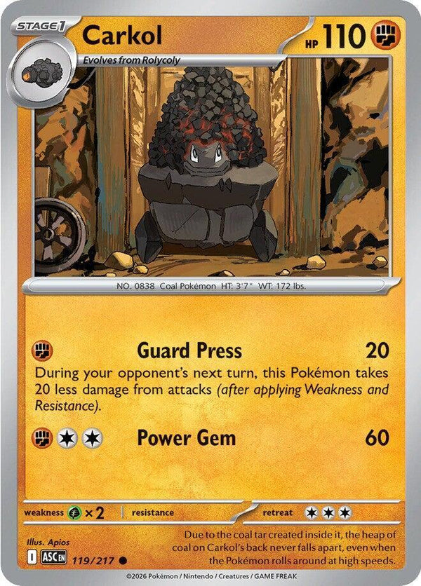 Carkol - Pokémon