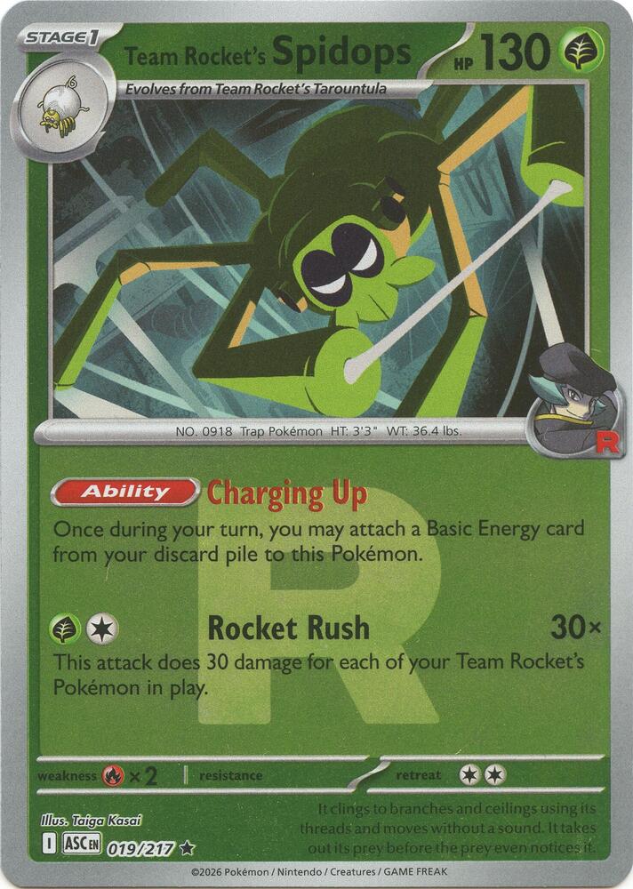 Team Rocket's Spidops (Team Rocket)