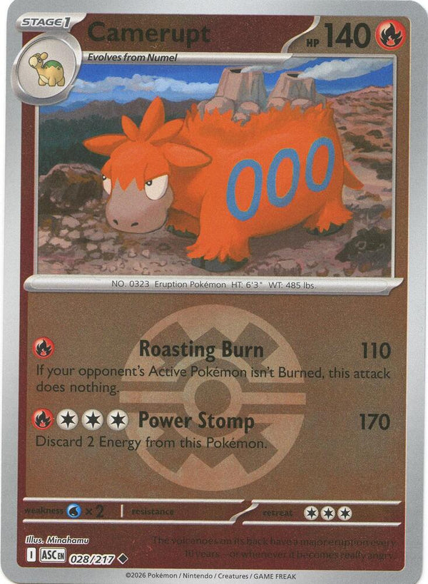 Camerupt (Quick Ball) - Pokémon
