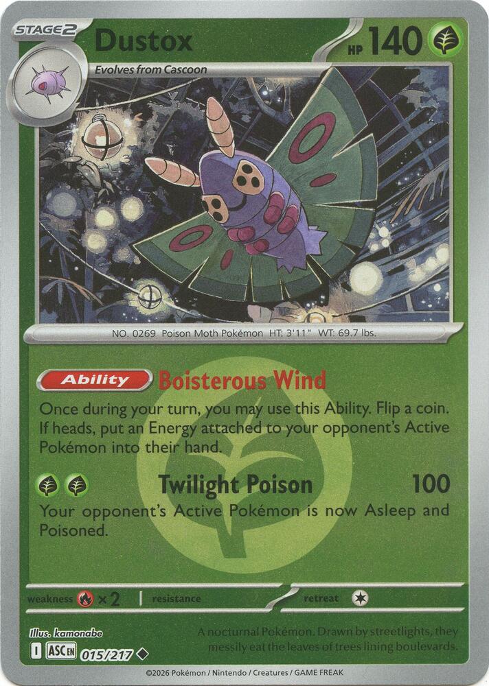 Dustox - 015/217 (Energy Symbol Pattern)