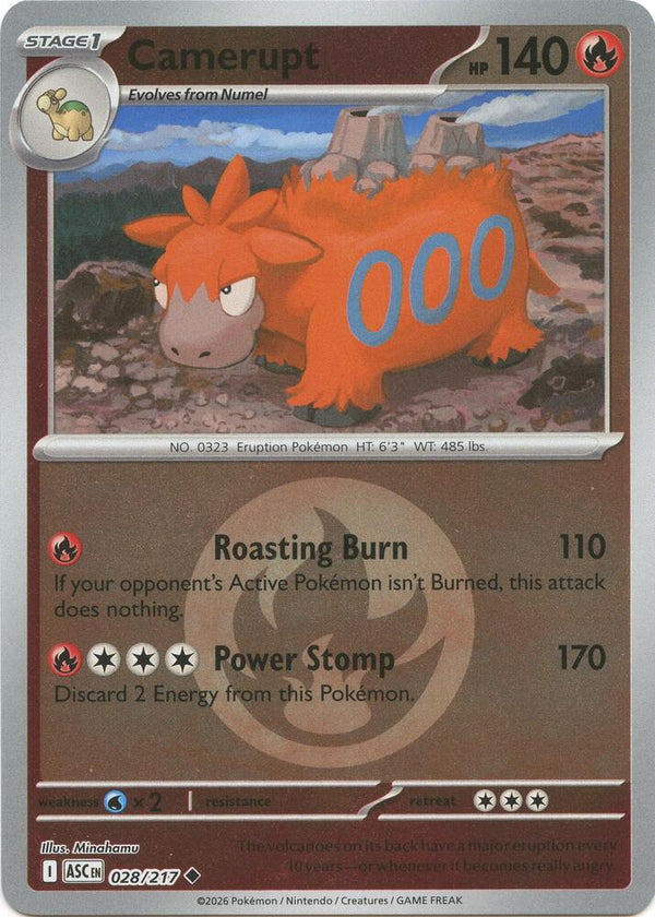 Camerupt (Energy Symbol Pattern) - Pokémon