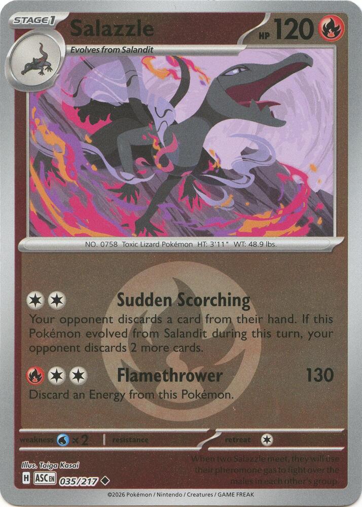Salazzle - 035/217 (Energy Symbol Pattern)