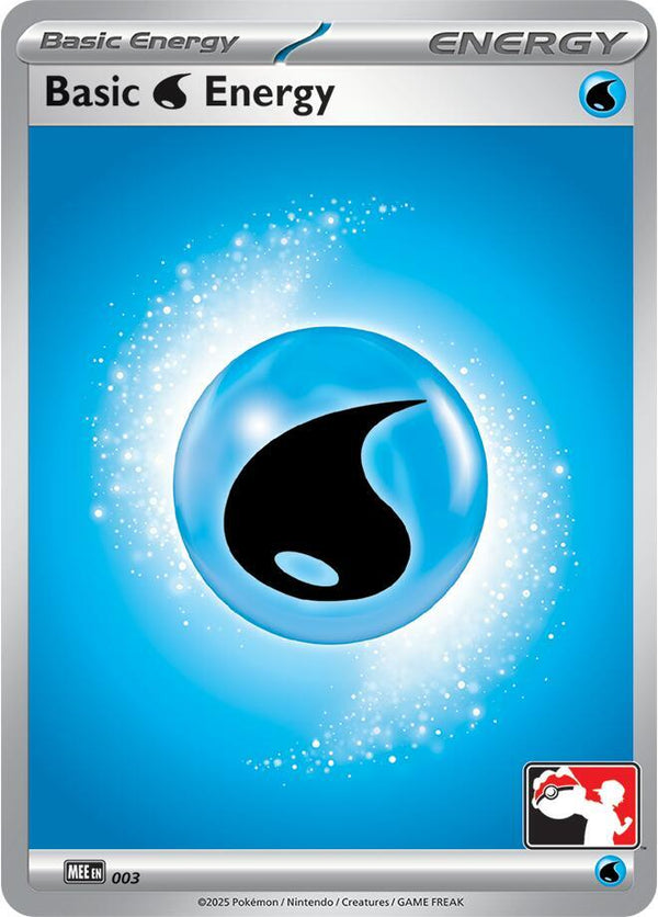 Basic Water Energy - MEE 003 - Pokémon