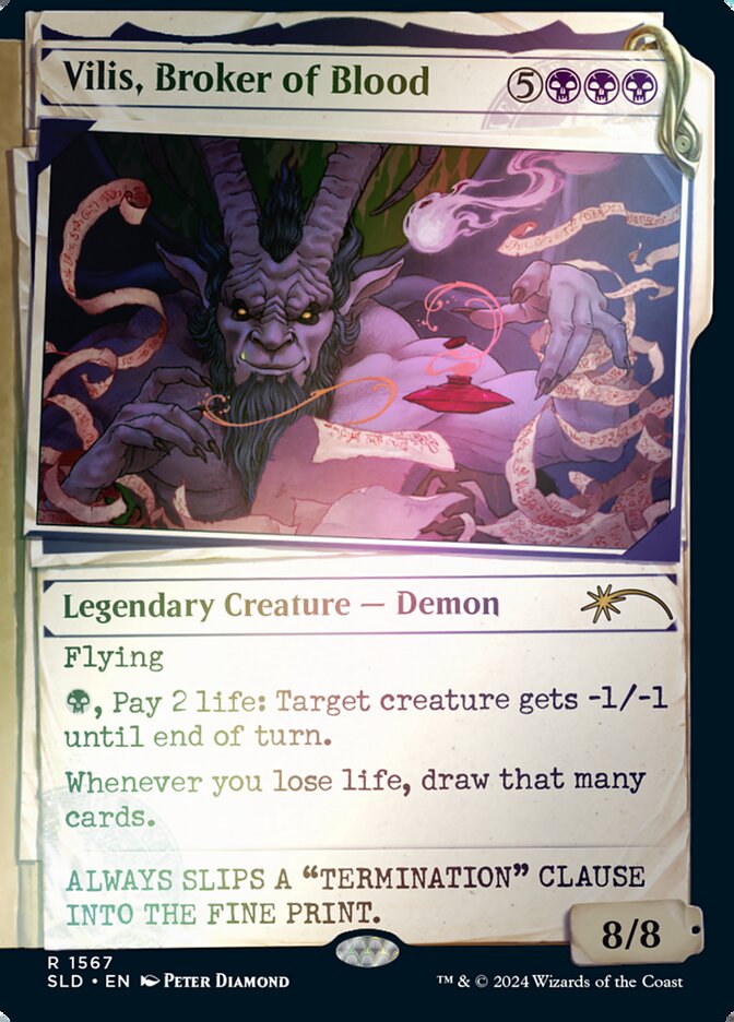 Vilis, Broker of Blood (Rainbow Foil)