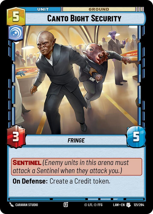 Canto Bight Security - Star Wars Unlimited