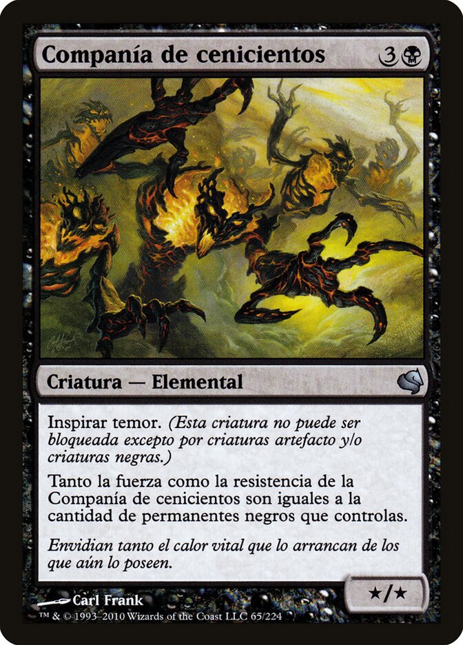 Crowd of Cinders (Spanish) - "Compania de cenicientos"