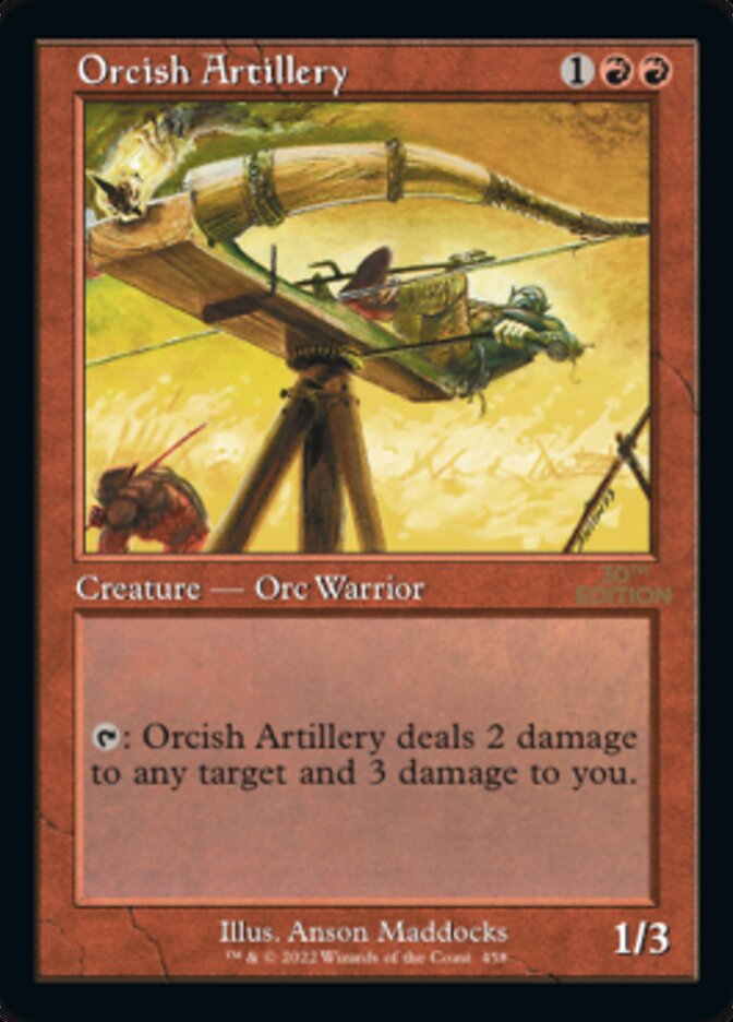 Orcish Artillery (Retro Frame)
